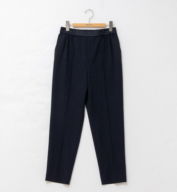 NOLLEY'S「《セットアップ対応》ウォッシャブルニットジョーゼット/ピンヘッドイージースリムパンツ」|その他|