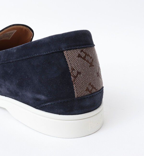 NOLLEY'S goodman「【HERNO/ヘルノ】モノグラム スエード ローファー 25SS」|モカシン|