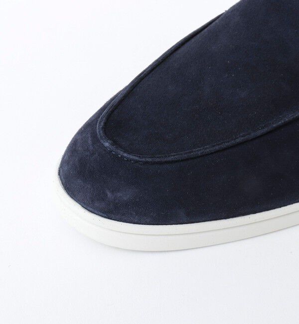 NOLLEY'S goodman「【HERNO/ヘルノ】モノグラム スエード ローファー 25SS」|モカシン|