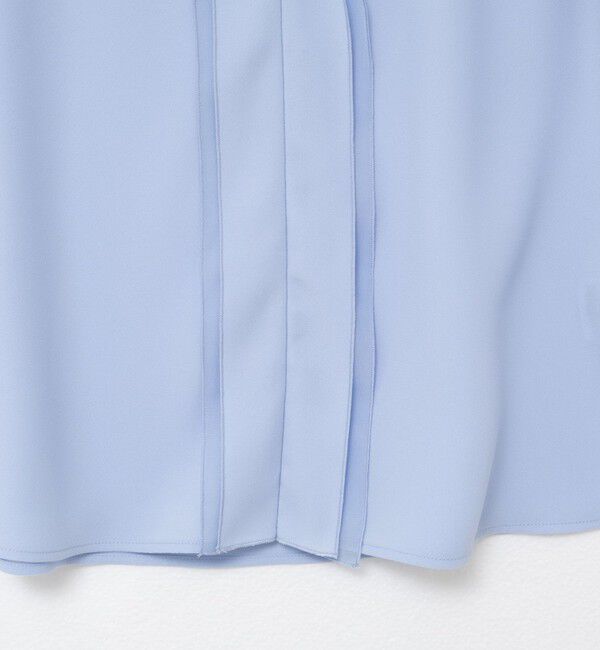 NOLLEY'S sophi「ジョーゼットVネックフリルブラウス」|シャツ・ブラウス|