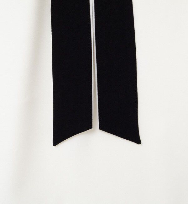 NOLLEY'S「配色ボウタイ半袖ブラウス」|シャツ・ブラウス|