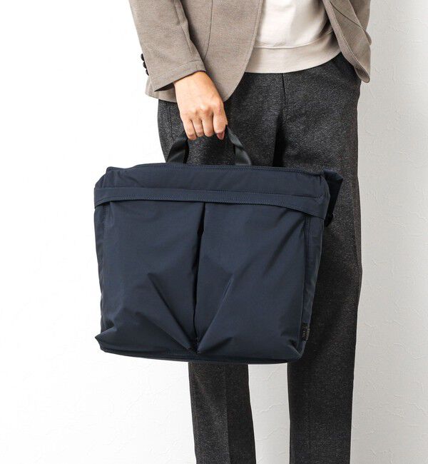 NOLLEY'S goodman「【SML/エスエムエル】別注ヘルメット2WAYショルダーバッグ」|トートバッグ|ネイビー