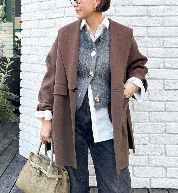 SUPER140リバーショールコート（NOLLEY'S sophi）｜ルミネの