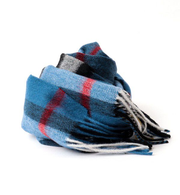 NOLLEY'S goodman「【TWEEDMILL/ツイードミル】Lambswool Muffler Check 25」|マフラー|