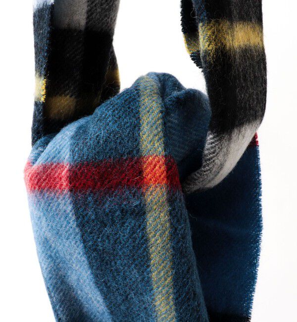 NOLLEY'S goodman「【TWEEDMILL/ツイードミル】Lambswool Muffler Check 25」|マフラー|