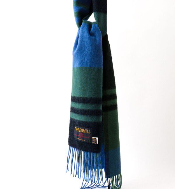 NOLLEY'S goodman「【TWEEDMILL/ツイードミル】Lambswool Muffler Check 25」|マフラー|