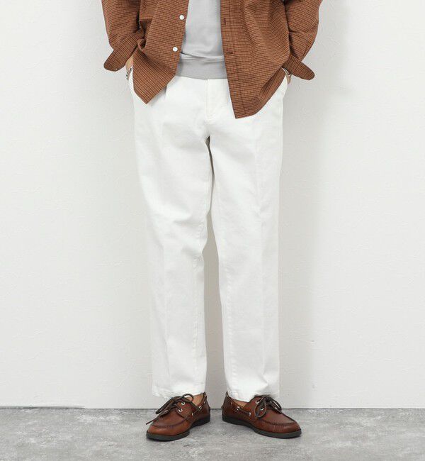 NOLLEY'S goodman「デニムストレッチ ワイドジャスト丈パンツ 26SS」|デニム|