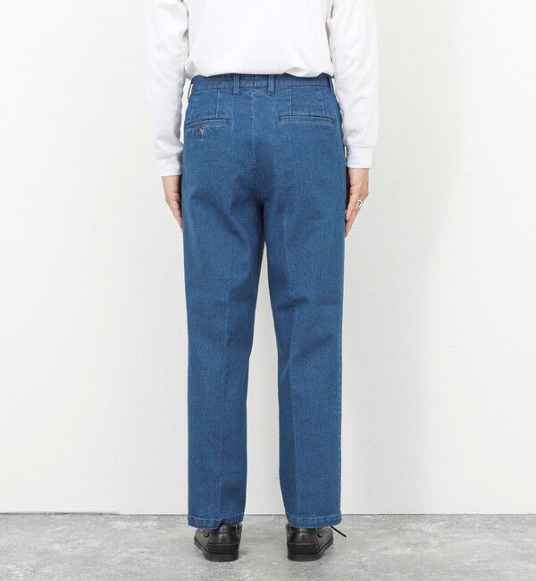 NOLLEY'S goodman「デニムストレッチ ワイドジャスト丈パンツ 26SS」|デニム|