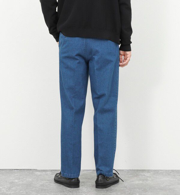 NOLLEY'S goodman「デニムストレッチ ワイドジャスト丈パンツ 26SS」|デニム|