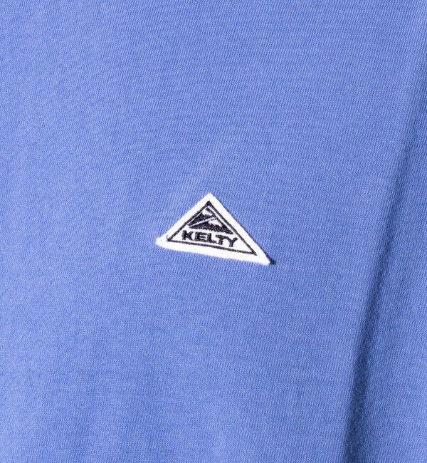 GLOSTER「【KELTY&times;GLOSTER】別注 バックタイポロゴプリントTシャツ ワンポイントワッペン」|Tシャツ・カットソー|