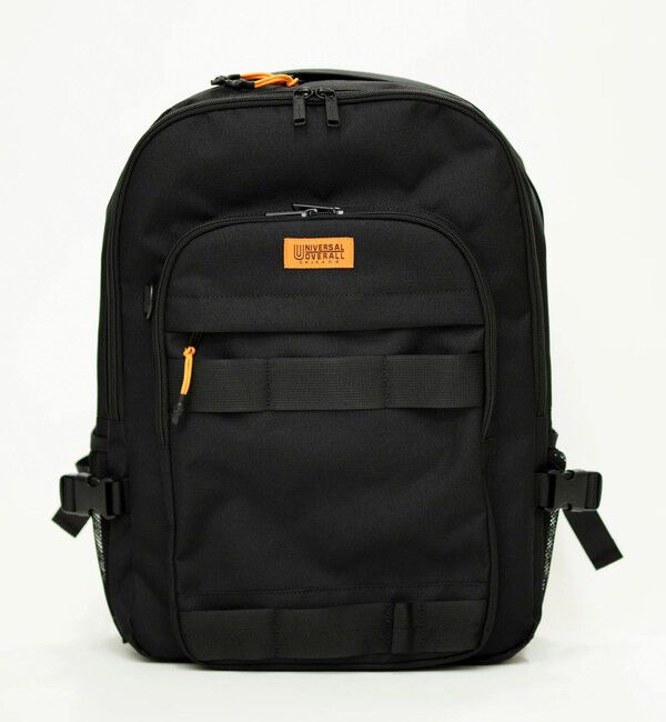 GLOSTER「【UNIVERSAL OVERALL】TAPE RUCKSACK バックパック リュック」|リュック|ブラック