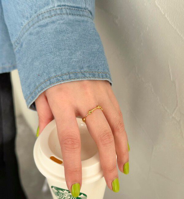 fredy emue「【by daisy/バイデイジー】SV925プチハートリング」|リング|