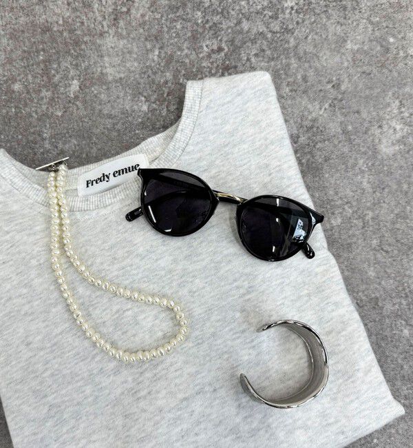 fredy emue「セルボストンサングラス」|サングラス|ブラック