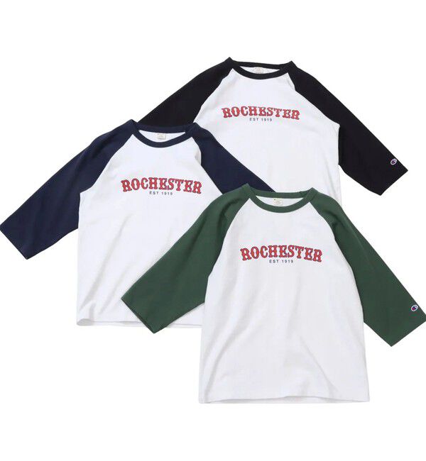 GLOSTER「【Champion/チャンピオン】ベースボール BASEBALL 3/4 TEE」|Tシャツ・カットソー|