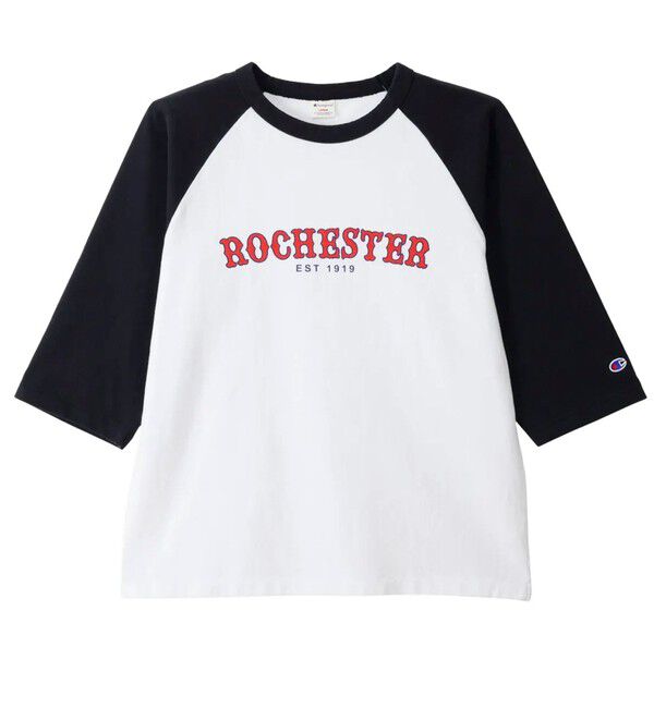 GLOSTER「【Champion/チャンピオン】ベースボール BASEBALL 3/4 TEE」|Tシャツ・カットソー|ブラック