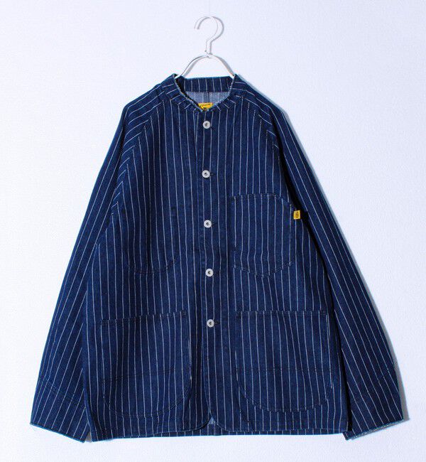 FREDY MAC「【COBMASTER/コブマスター】カットオフ ラグランカバーオール」|ブルゾン・スタジャン|ブルー系その他