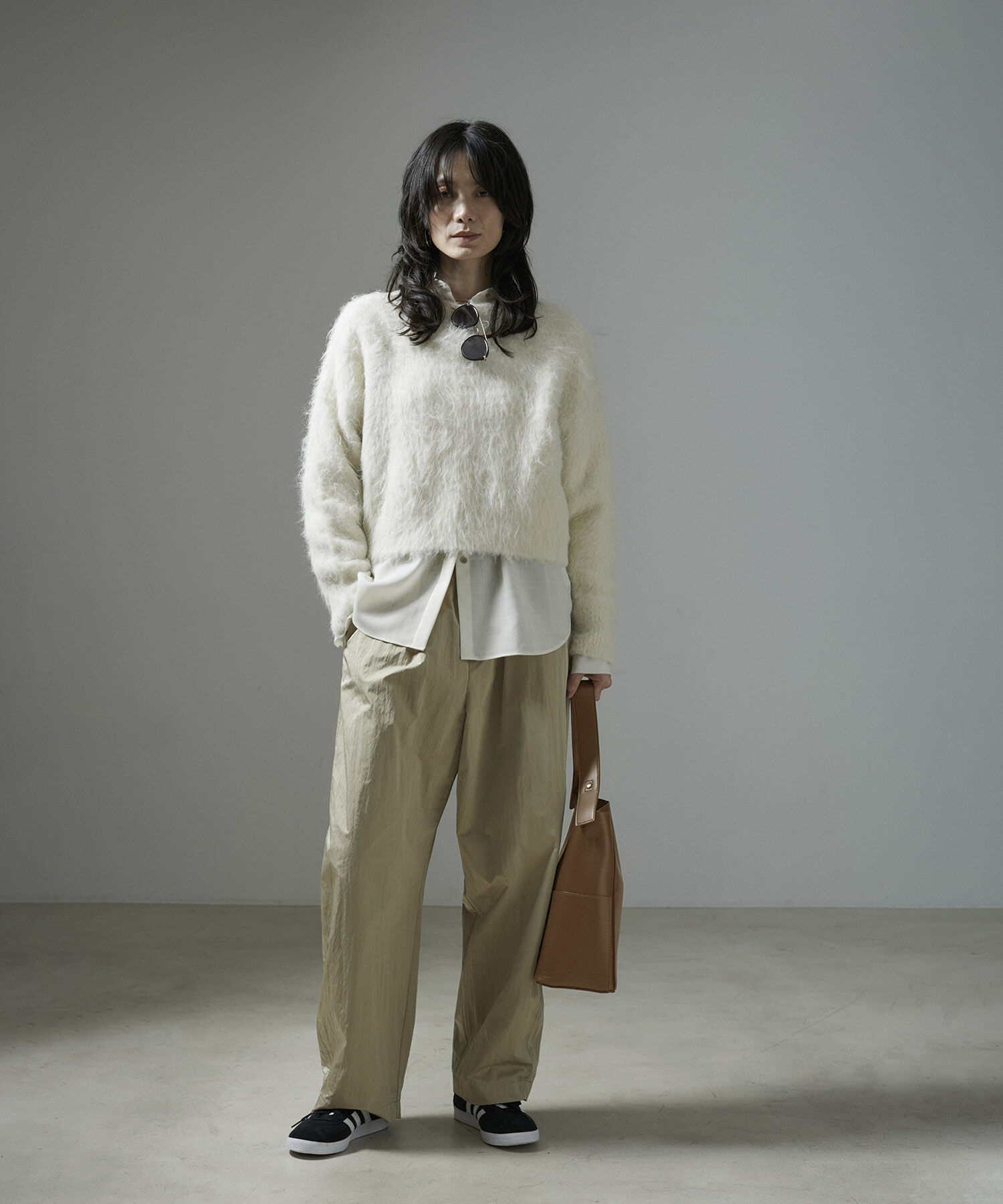 SALON adam et rope'「[ご好評につき追加決定]【WEB限定】ダブルポケットワンハンドルバッグ4」|トートバッグ|