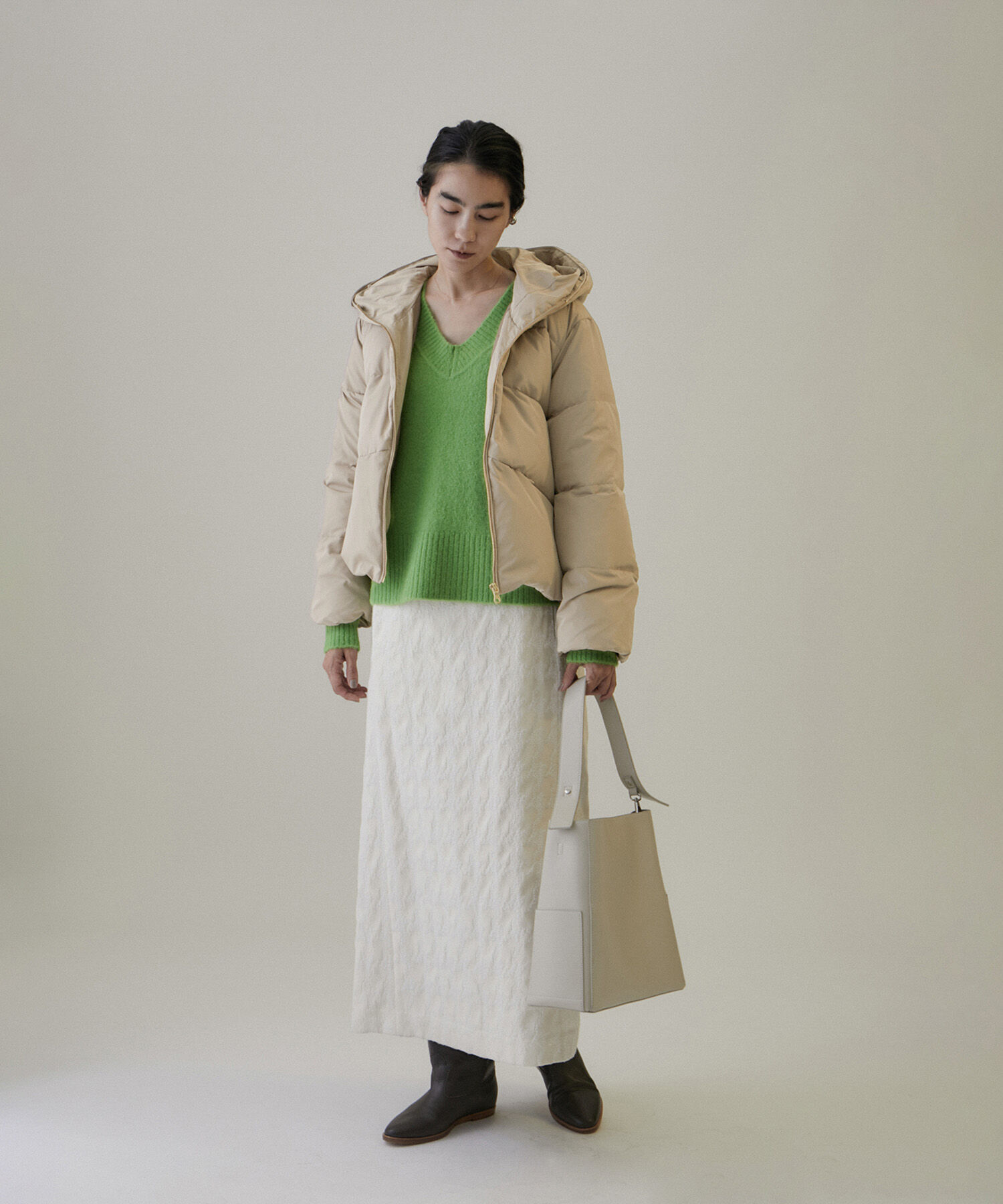 SALON adam et rope'「[ご好評につき追加決定]【WEB限定】ダブルポケットワンハンドルバッグ4」|トートバッグ|