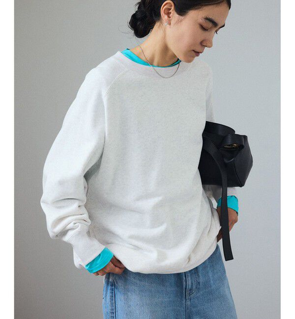 SALON adam et rope'「アズマ裏毛オーバーサイズスウェットプルオーバー」|スウェット・ジャージ|グレーサブ