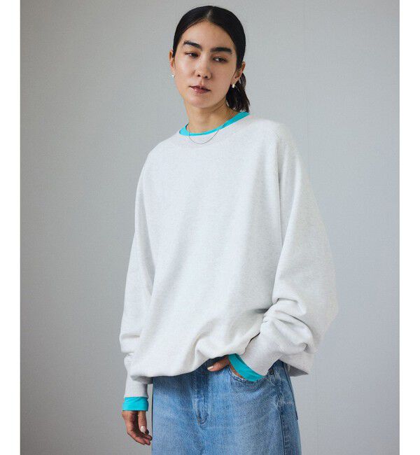 SALON adam et rope'「アズマ裏毛オーバーサイズスウェットプルオーバー」|スウェット・ジャージ|