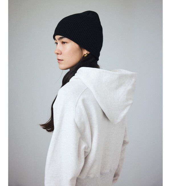 SALON adam et rope'「アズマ裏毛クロップドフーデットパーカー」|パーカー|グレーサブ