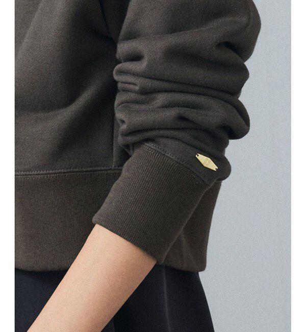 SALON adam et rope'「アズマ裏毛クロップドフーデットパーカー」|パーカー|