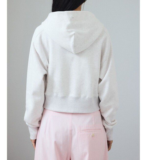 SALON adam et rope'「アズマ裏毛クロップドフーデットパーカー」|パーカー|