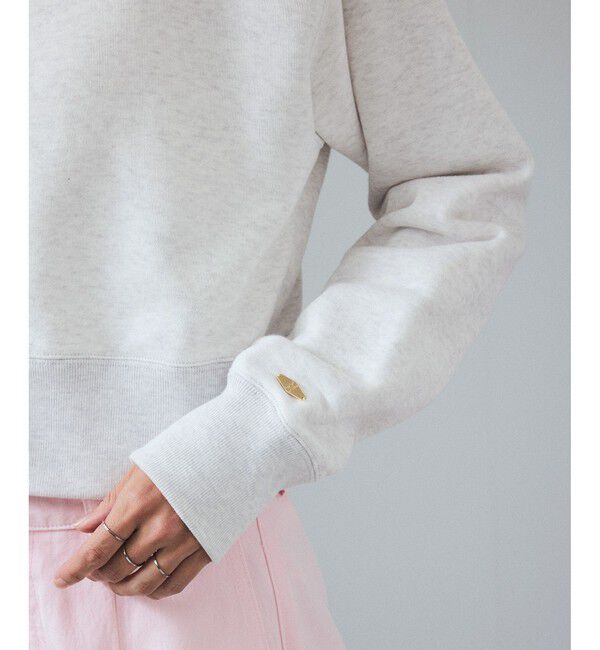 SALON adam et rope'「アズマ裏毛クロップドフーデットパーカー」|パーカー|