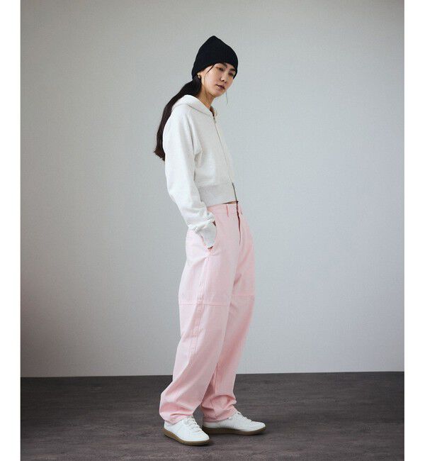 SALON adam et rope'「アズマ裏毛クロップドフーデットパーカー」|パーカー|