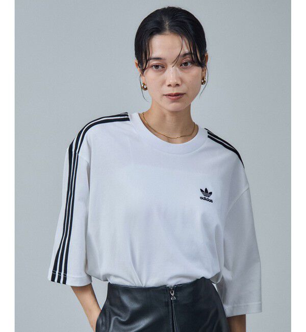 SALON adam et rope'「【adidas（アディダス）】オーバーサイズTシャツ」|Tシャツ・カットソー|