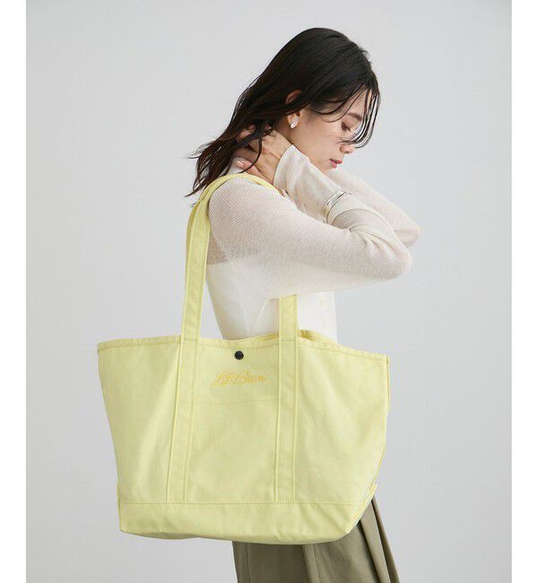 SALON adam et rope'「【J'aDoRe・店舗限定】【L.L.Bean for SALON（エル・エル・ビーン）】別注middle grocery tote」|トートバッグ|