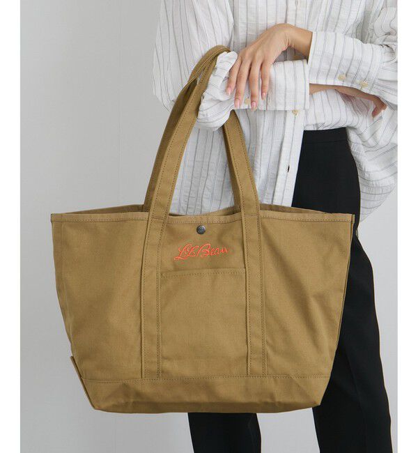 SALON adam et rope'「【J'aDoRe・店舗限定】【L.L.Bean for SALON（エル・エル・ビーン）】別注middle grocery tote」|トートバッグ|