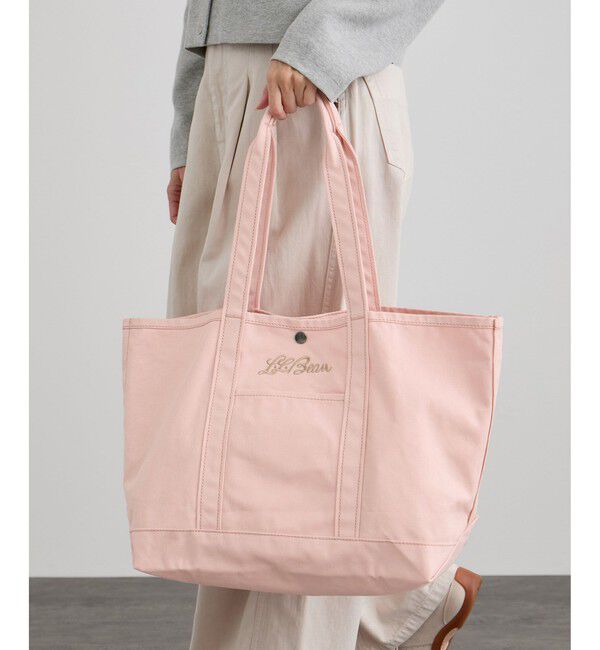 SALON adam et rope'「【J'aDoRe・店舗限定】【L.L.Bean for SALON（エル・エル・ビーン）】別注middle grocery tote」|トートバッグ|ピンク系(65)