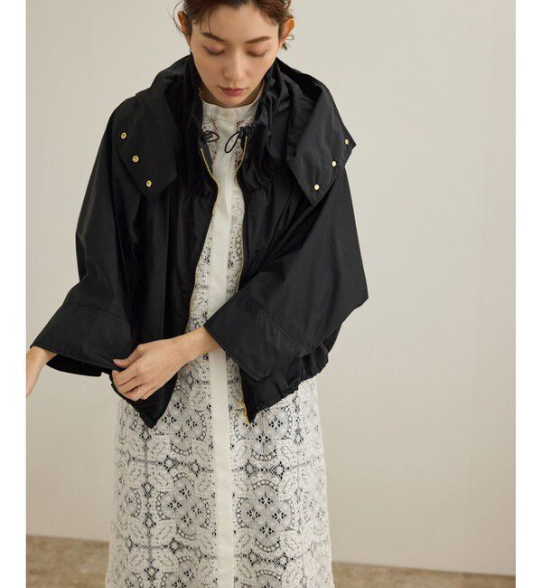 ROPE「【撥水】シルク混タフタギャザーマウンテンパーカ/洗える」|その他|