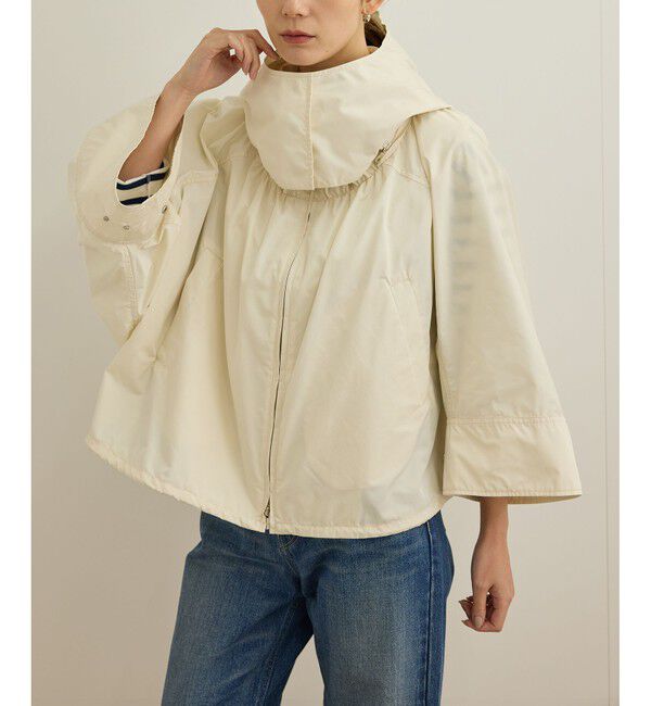 ROPE「【撥水】シルク混タフタギャザーマウンテンパーカ/洗える」|その他|