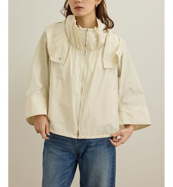 ROPE「【撥水】シルク混タフタギャザーマウンテンパーカ/洗える」|その他|