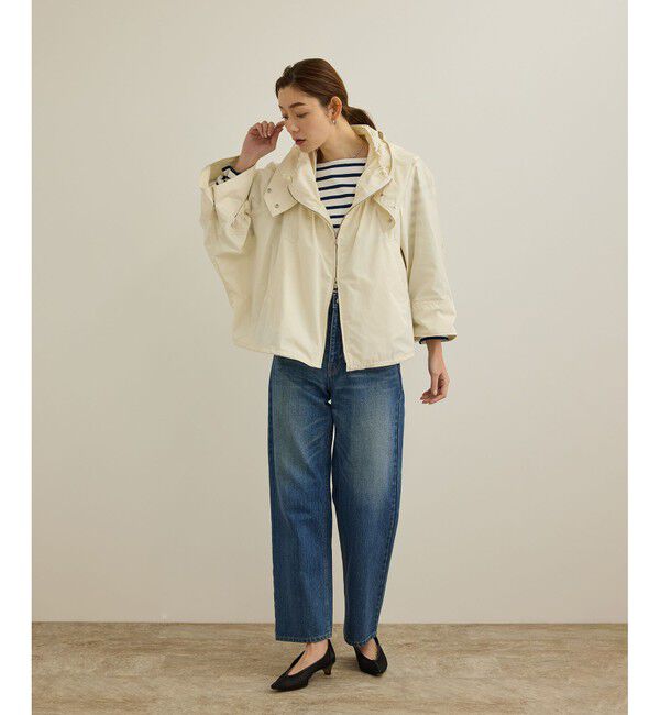 ROPE「【撥水】シルク混タフタギャザーマウンテンパーカ/洗える」|その他|