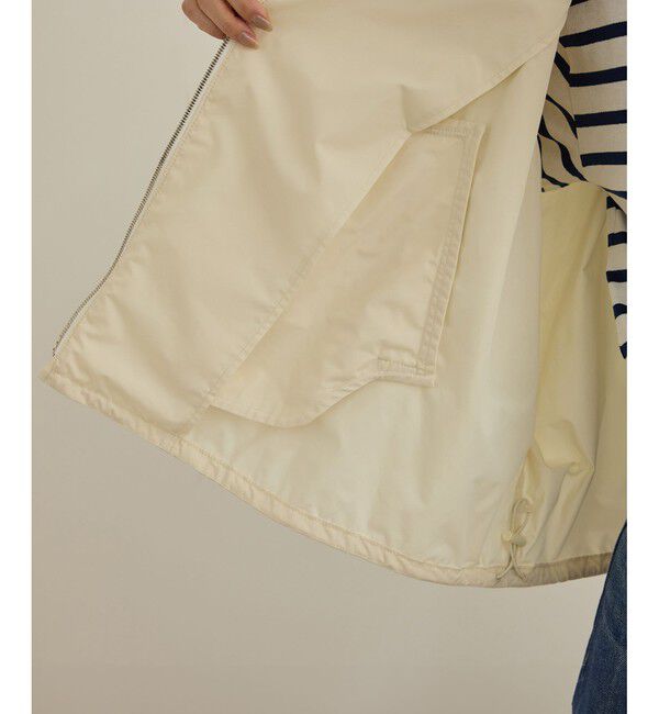 ROPE「【撥水】シルク混タフタギャザーマウンテンパーカ/洗える」|その他|