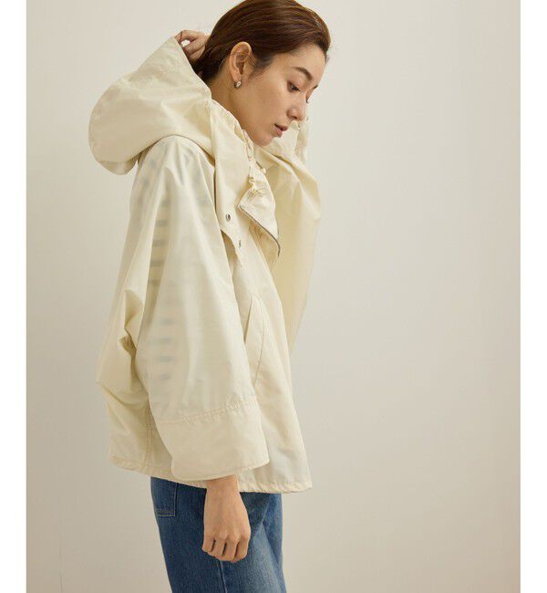 ROPE「【撥水】シルク混タフタギャザーマウンテンパーカ/洗える」|その他|