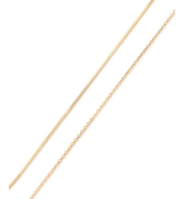 VIS「ビーントップレイヤードネックレス」|ネックレス|