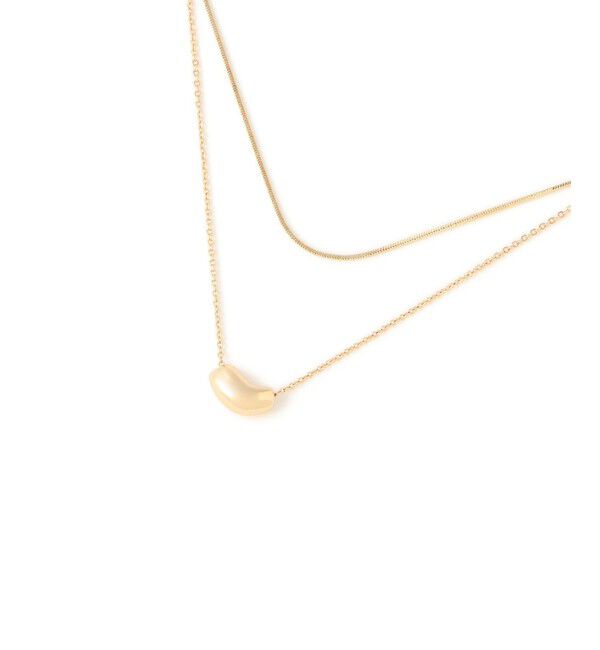 VIS「ビーントップレイヤードネックレス」|ネックレス|