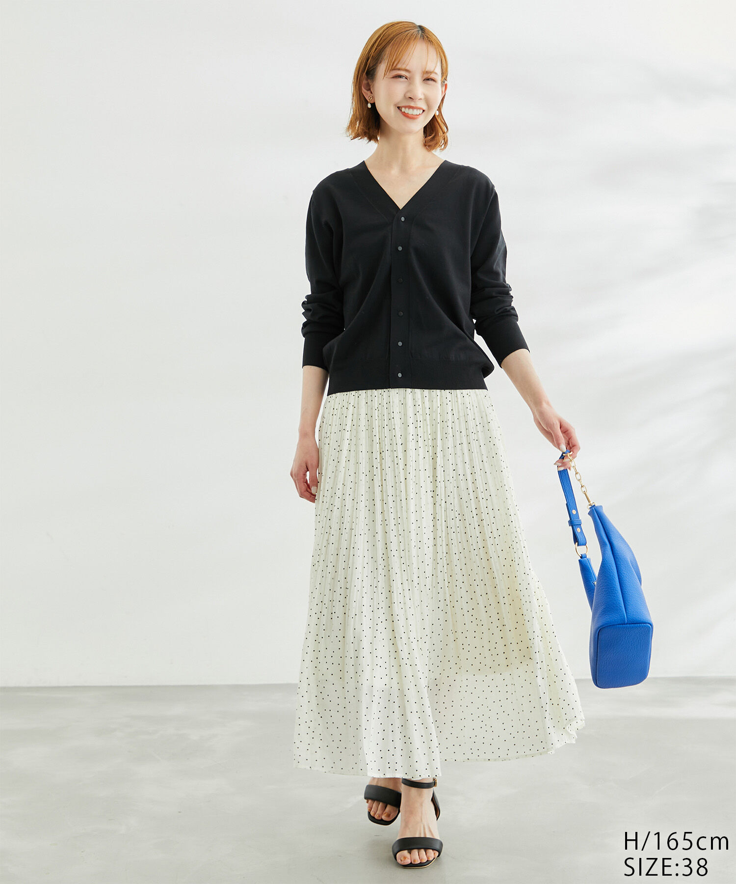 Rope&rsquo;Picnic「天竺Vネックニットカーディガン」|カーディガン|