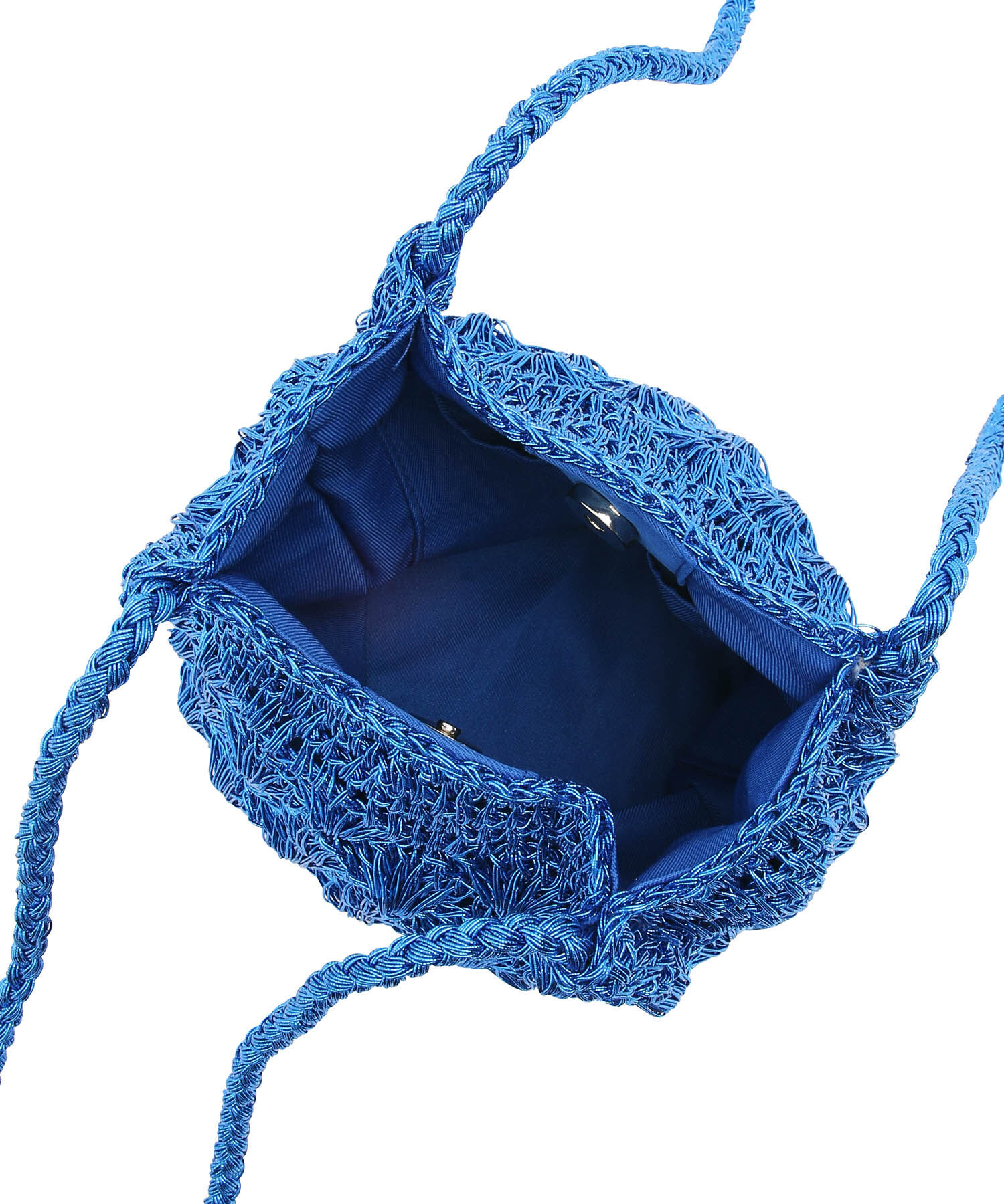 ROPE PICNIC PASSAGE「メタリックヤーンバケットミニショルダーバッグ」|ショルダー・メッセンジャー|