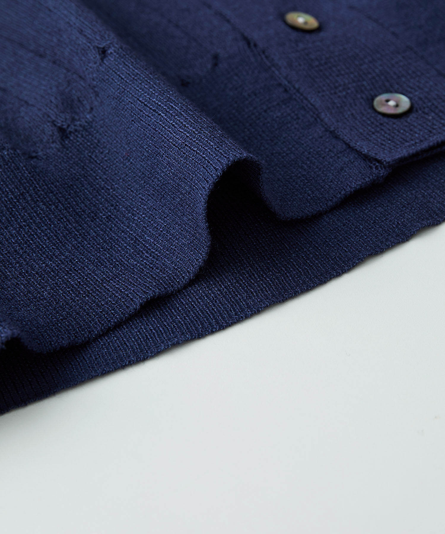 Rope&rsquo;Picnic「洗える/シアーワイドリブカーディガン」|カーディガン|