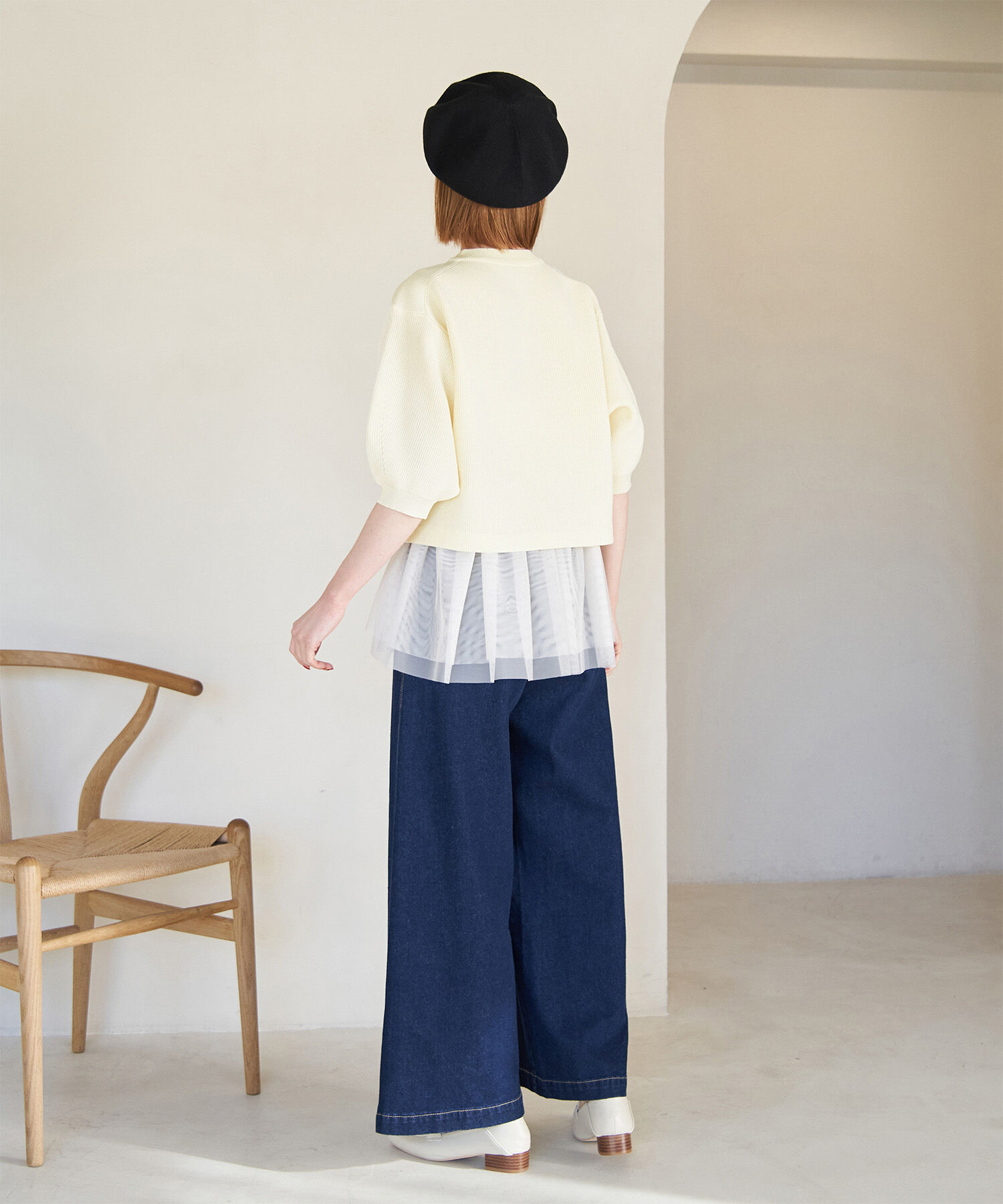 Rope&rsquo;Picnic「【emur/エミュール】スポンジカーディガン」|カーディガン|