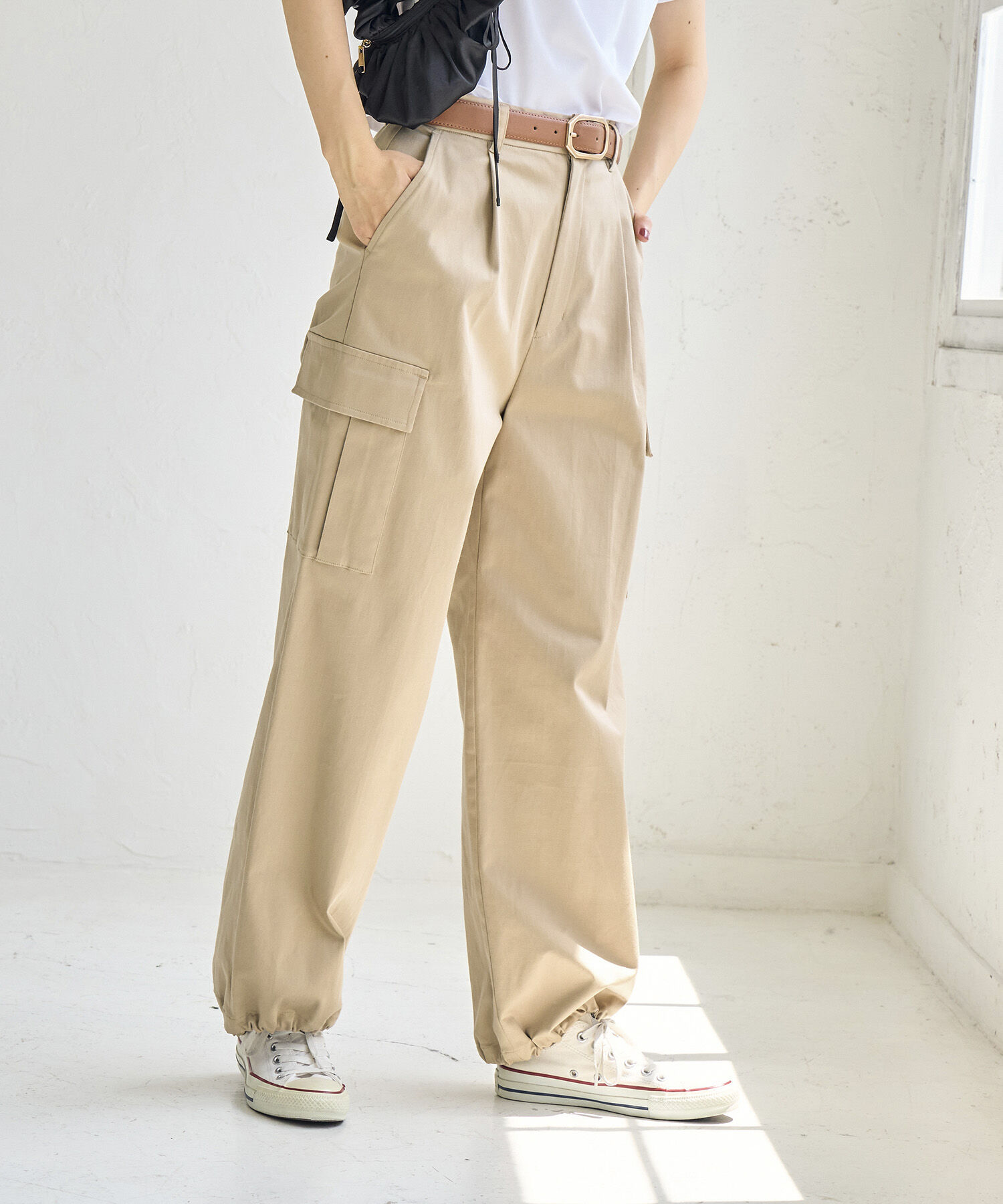 ROPE' PICNIC R「チノカーゴパンツ」|カーゴ|
