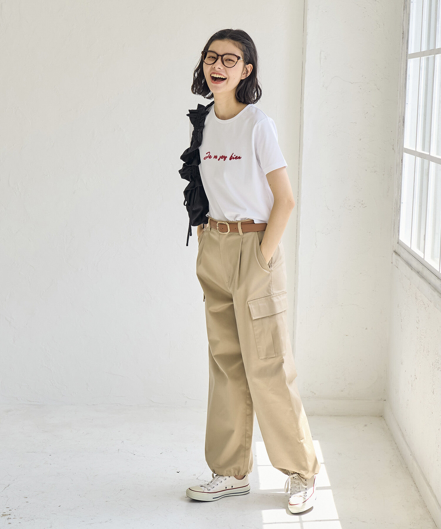 ROPE' PICNIC R「チノカーゴパンツ」|カーゴ|