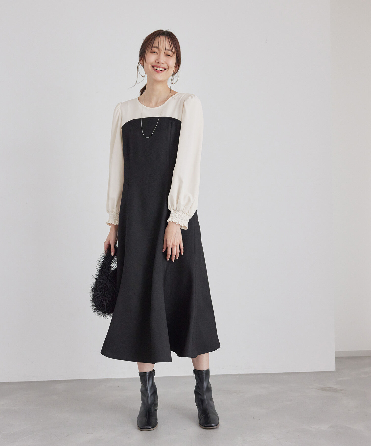 Rope&rsquo;Picnic「ドッキングマーメイドワンピース」|ワンピース|