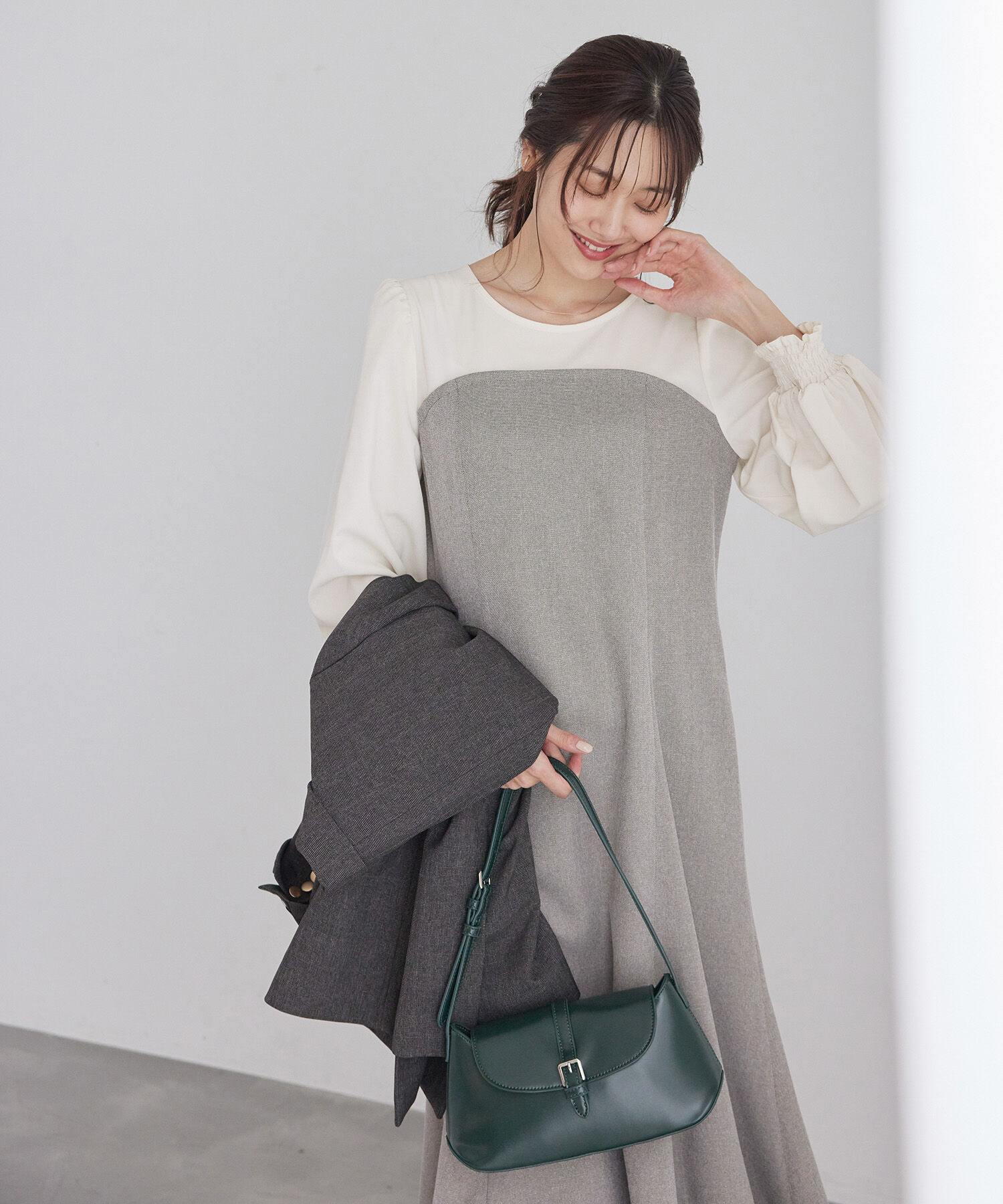 Rope&rsquo;Picnic「ドッキングマーメイドワンピース」|ワンピース|