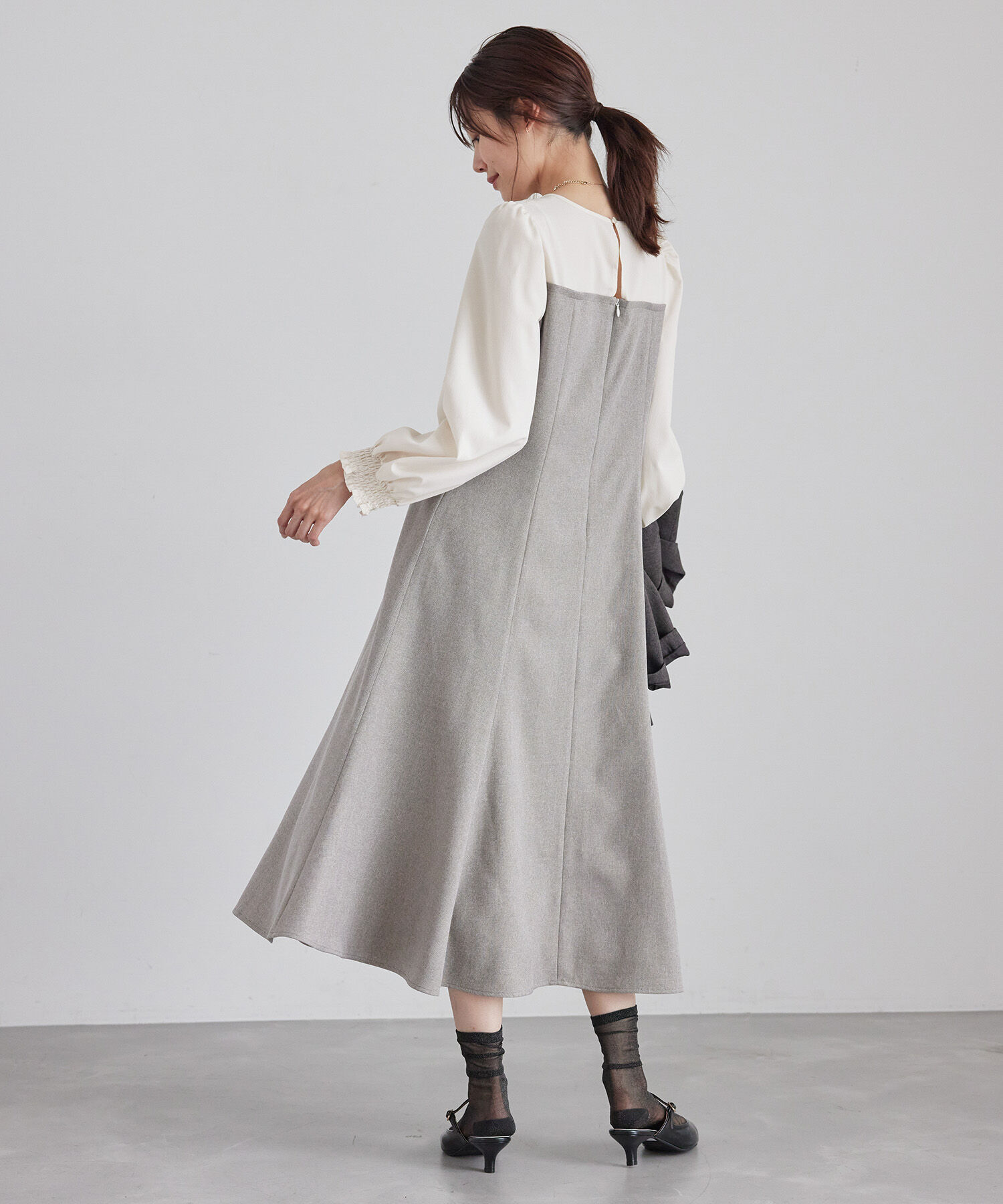 Rope&rsquo;Picnic「ドッキングマーメイドワンピース」|ワンピース|